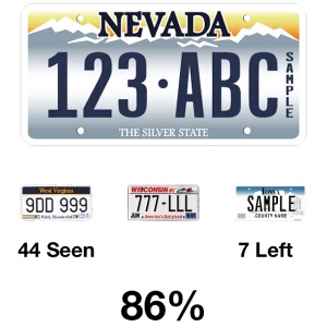 2015 01-04 License Plate Game